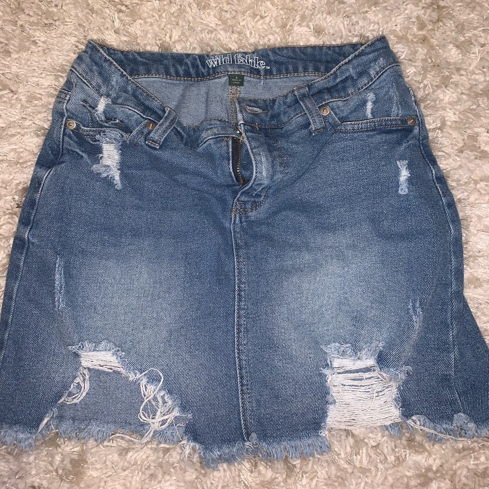 Jean skirt